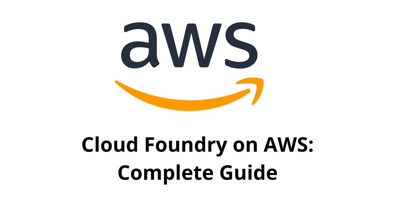 Cloud Foundry on AWS